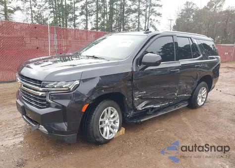 2022 Chevrolet Tahoe 2Wd Lt из США, поврежденный, VIN 1GNSCNKDXNR238087